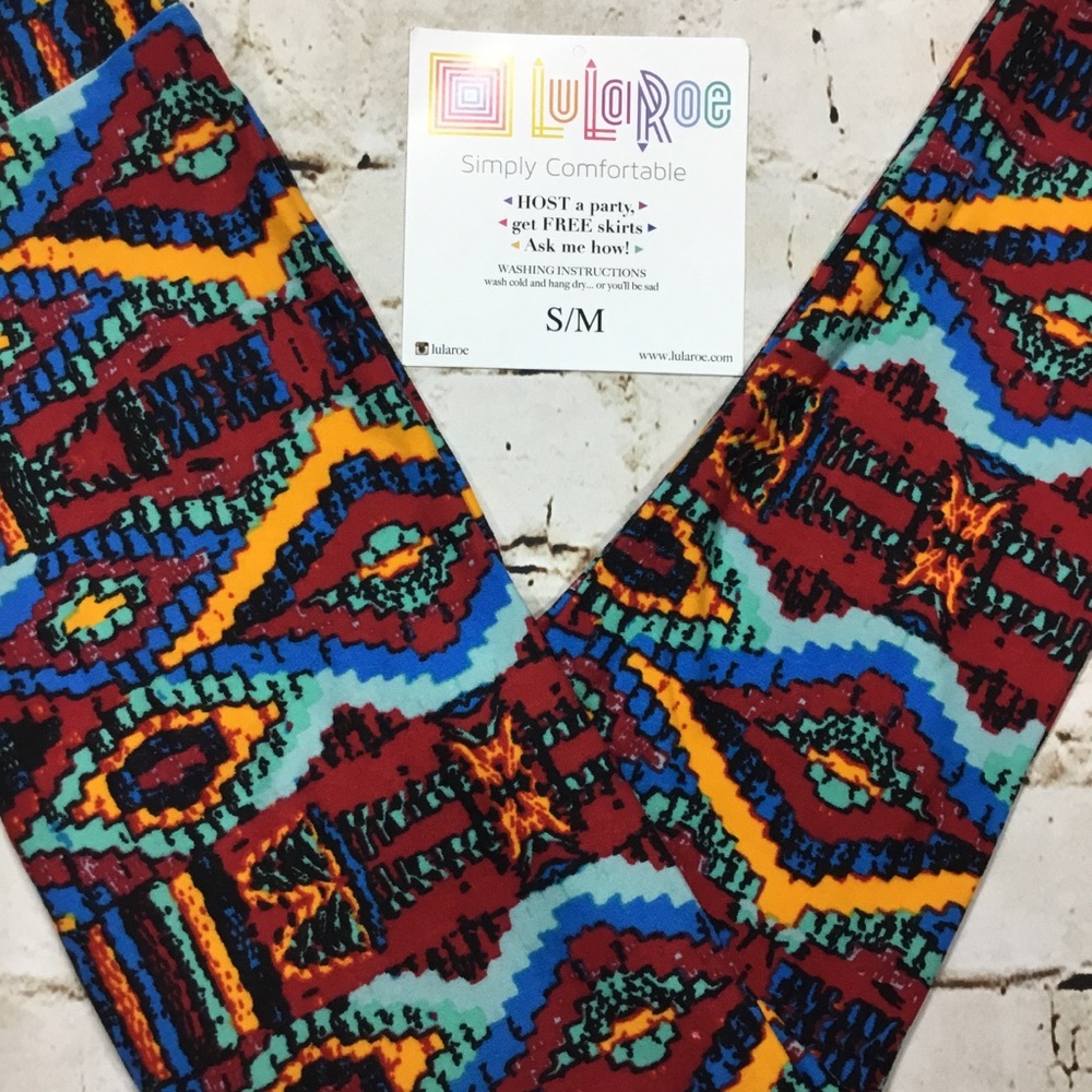 LuLaRoe Kid’s Leggings S/M Aztec New In Package!